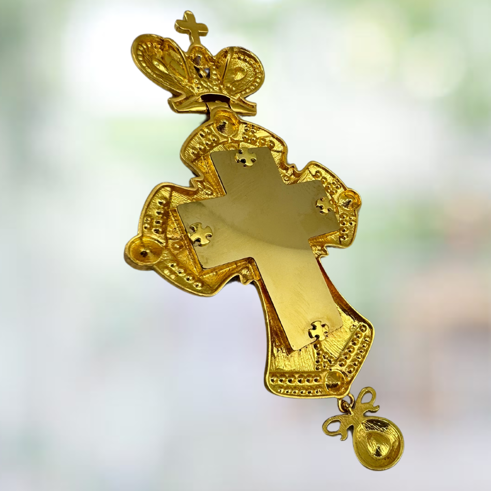 Orthodox Pectoral Cross with Panagia for Bishop Orthodox Pectoral Cross with Panagia for Bishop